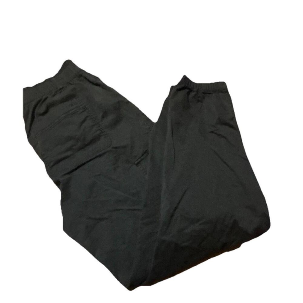 American Eagle Outfitters Cargo Jogger Pants Womens 6 Black Stretch Tapered Leg - Picture 4 of 6